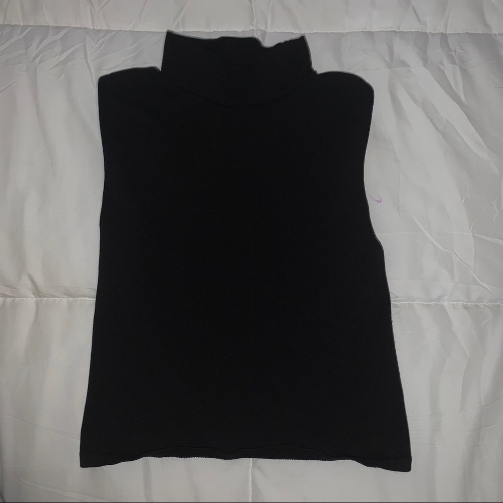 Free People Black Tight Top